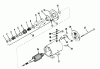 Toro 57204 - 32" Lawn Tractor, 1970 (0000001-0999999) Ersatzteile MODEL 29965 STARTER MOTOR ASSEMBLY (ELECTRIC)