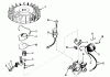 Toro 57204 - 32" Lawn Tractor, 1970 (0000001-0999999) Ersatzteile MODEL 610689A MAGNETO ASSEMBLY (RECOIL)