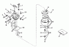 Toro 57204 - 32" Lawn Tractor, 1970 (0000001-0999999) Ersatzteile MODEL 631447 CARBURETOR ASSEMBLY