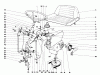 Toro 57204 - 32" Lawn Tractor, 1970 (0000001-0999999) Ersatzteile STEERING AND TRANSMISSION ASSEMBLY