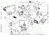 Toro 57111 - 32" Lawn Tractor, 1971 (1000001-1999999) Ersatzteile FRAME ASSEMBLY