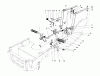 Toro 57351 - 32" Lawn Tractor, 1977 (7000001-7999999) Ersatzteile BRAKE & CLUTCH PEDAL ASSEMBLY