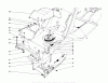 Toro 57351 - 32" Lawn Tractor, 1977 (7000001-7999999) Ersatzteile CLUTCH & ACTUATOR ASSEMBLY