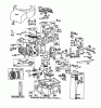 Toro 57351 - 32" Lawn Tractor, 1977 (7000001-7999999) Ersatzteile ENGINE BRIGGS & STRATTON MODEL 191707-5149-01 (MODEL 57300) #2