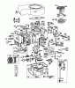 Toro 57351 - 32" Lawn Tractor, 1977 (7000001-7999999) Ersatzteile ENGINE BRIGGS & STRATTON MODEL 251707-0175-01 (MODEL 57351) #2
