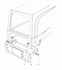 Toro 57360 (11-32) - 11-32 Lawn Tractor, 1978 (8000001-8999999) Ersatzteile EASY FILL GRASS CATCHER MODEL 59120 #2