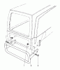 Toro 57360 (11-32) - 11-32 Lawn Tractor, 1979 (9000001-9999999) Ersatzteile EASY-EMPTY GRASS CATCHER MODEL 59111 #2