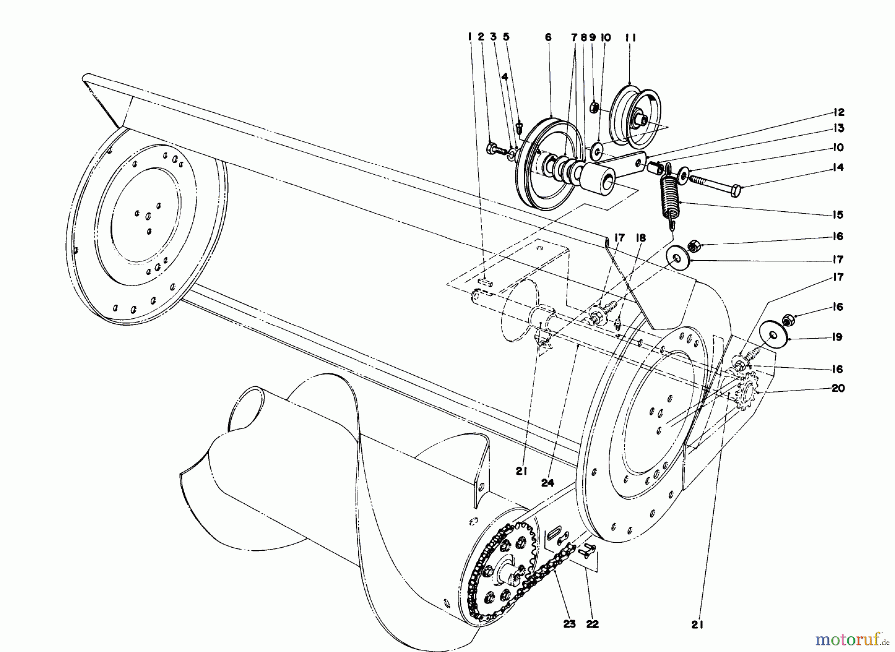 Toro Neu Mowers, Lawn & Garden Tractor Seite 1 57360 (11-32) - Toro 11-32 Lawn Tractor, 1980 (0000001-0999999) 36