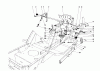 Toro 57360 (11-32) - 11-32 Lawn Tractor, 1980 (0000001-0999999) Ersatzteile SHIFT & CLUTCH ASSEMBLY
