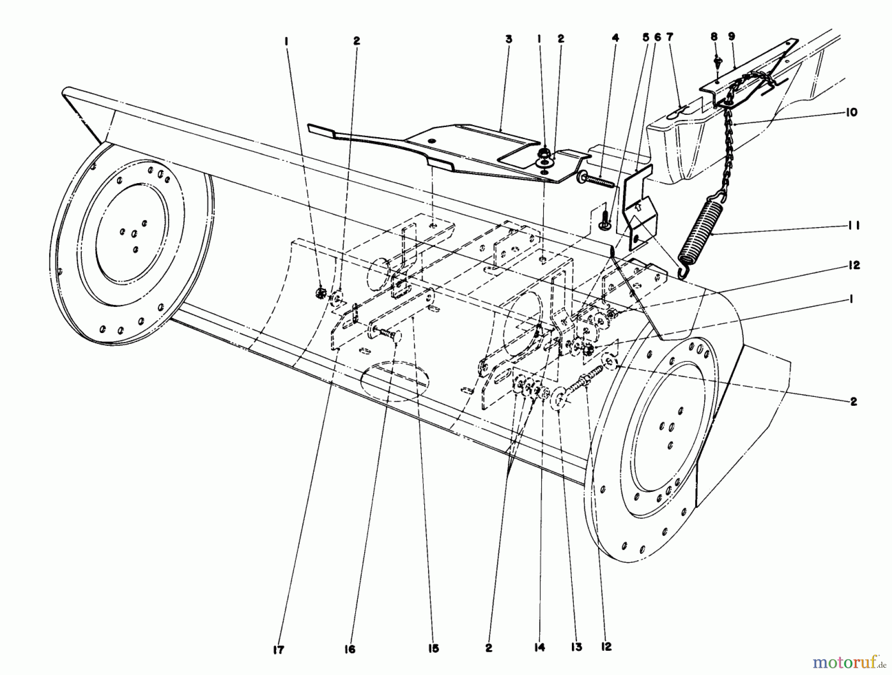  Toro Neu Mowers, Lawn & Garden Tractor Seite 1 57360 (11-32) - Toro 11-32 Lawn Tractor, 1981 (1000001-1999999) 36