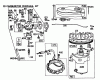 Toro 57360 (11-32) - 11-32 Lawn Tractor, 1981 (1000001-1999999) Ersatzteile BRIGGS & STRATTON MODEL 191707-5641-01 (MODEL 57300) #1