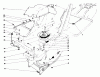 Toro 57360 (11-32) - 11-32 Lawn Tractor, 1981 (1000001-1999999) Ersatzteile CLUTCH & ACTUATOR ASSEMBLY