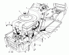 Toro 57360 (11-32) - 11-32 Lawn Tractor, 1981 (1000001-1999999) Ersatzteile ENGINE ASSEMBLY MODEL 57300