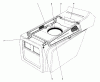 Toro 57360 (11-32) - 11-32 Lawn Tractor, 1981 (1000001-1999999) Ersatzteile HOOD DUCT ASSEMBLY