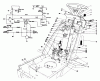 Toro 57360 (11-32) - 11-32 Lawn Tractor, 1981 (1000001-1999999) Ersatzteile STEERING WHEEL & DASH ASSEMBLY