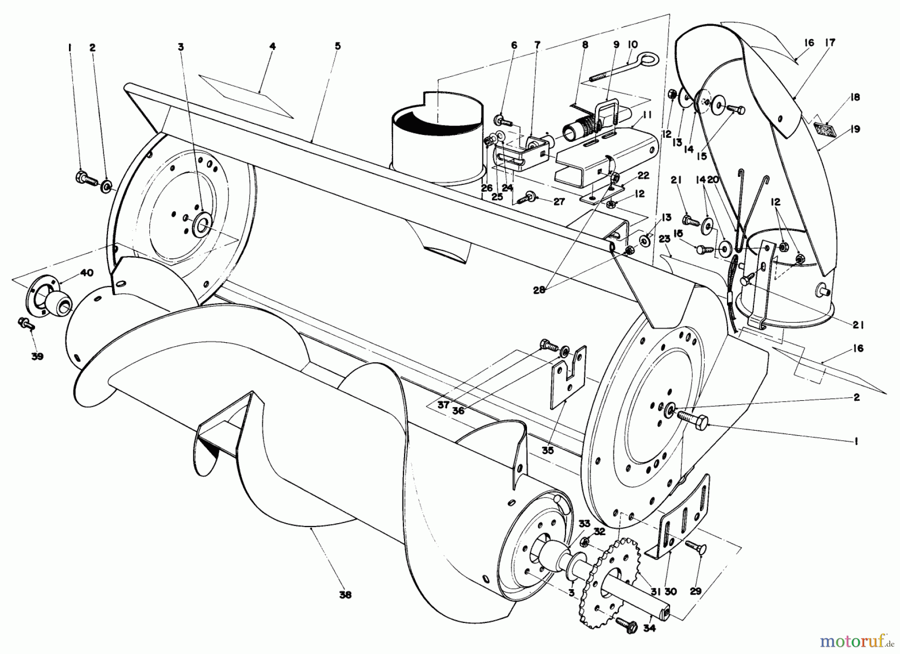 Toro Neu Mowers, Lawn & Garden Tractor Seite 1 57300 (8-32) - Toro 8-32 Front Engine Rider, 1983 (3000001-3999999) 36