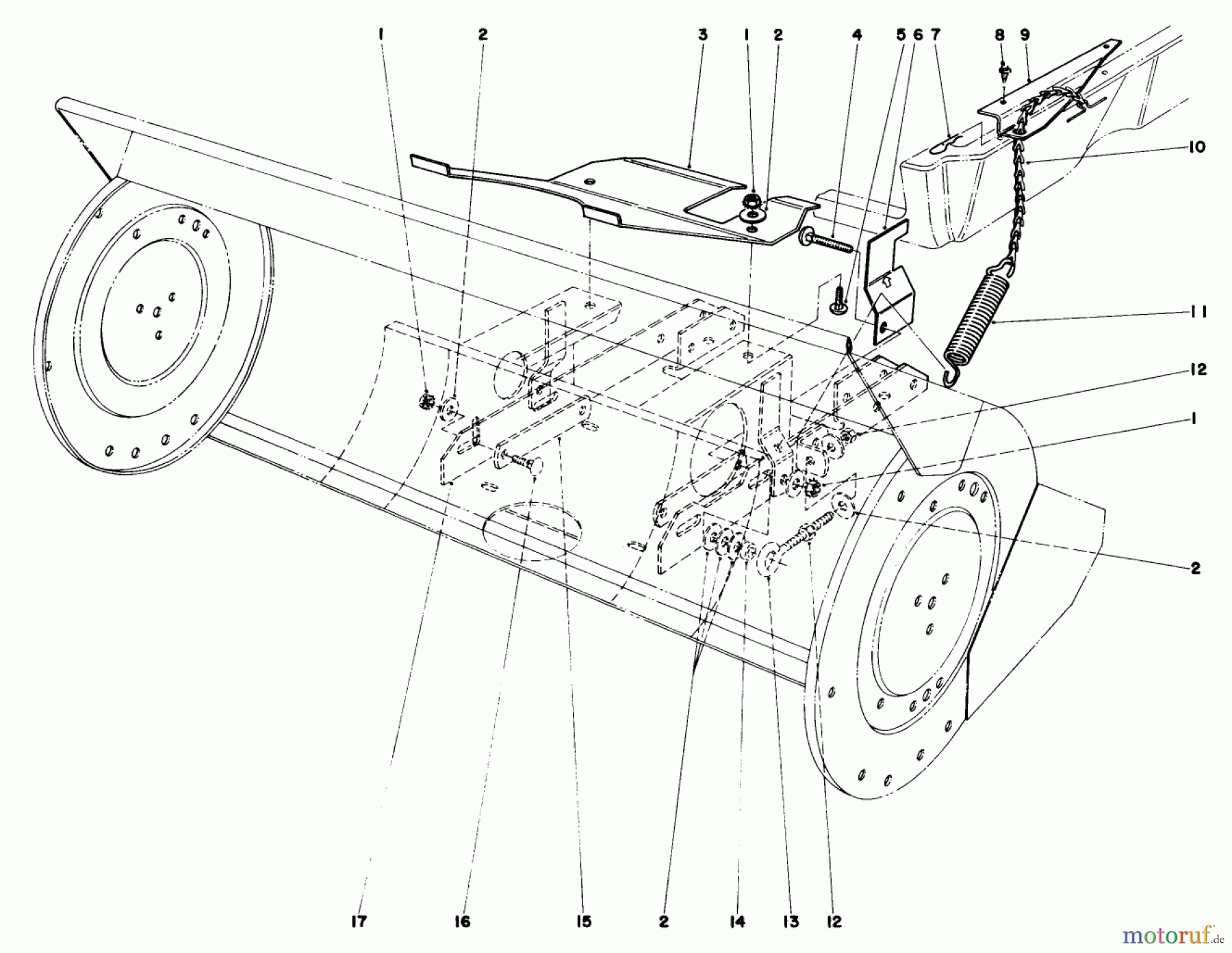 Toro Neu Mowers, Lawn & Garden Tractor Seite 1 57360 (11-32) - Toro 11-32 Lawn Tractor, 1983 (3000001-3999999) 36