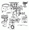 Toro 57360 (11-32) - 11-32 Lawn Tractor, 1984 (4000001-4999999) Ersatzteile BRIGGS & STRATTON MODEL 191707-5816-01 (MODEL 57300) #2