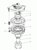 Toro 57360 (11-32) - 11-32 Lawn Tractor, 1984 (4000001-4999999) Ersatzteile CLUTCH ASSEMBLY NO. 44-0770