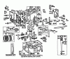 Toro 57360 (11-32) - 11-32 Lawn Tractor, 1984 (4000001-4999999) Ersatzteile ENGINE BRIGGS & STRATTON MODEL 191707-5816-01 (MODEL 57300)
