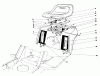 Toro 57360 (11-32) - 11-32 Lawn Tractor, 1984 (4000001-4999999) Ersatzteile REAR BODY & SEAT ASSEMBLY