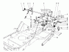 Toro 57360 (11-32) - 11-32 Lawn Tractor, 1984 (4000001-4999999) Ersatzteile SHIFT & CLUTCH ASSEMBLY