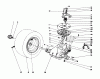 Toro 57360 (11-32) - 11-32 Lawn Tractor, 1984 (4000001-4999999) Ersatzteile TRANSAXLE & CLUTCH ASSEMBLY