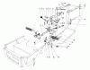 Toro 57300 (8-32) - 8-32 Front Engine Rider, 1985 (5000001-5999999) Ersatzteile BRAKE & CLUTCH PEDAL ASSEMBLY