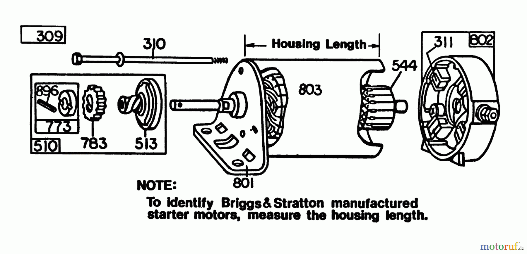 Toro Neu Mowers, Lawn & Garden Tractor Seite 1 57300 (8-32) - Toro 8-32 Front Engine Rider, 1985 (5000001-5999999) BRIGGS & STRATTON MODEL 191707-5816-01 (MODEL 57300) #1
