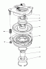 Toro 57300 (8-32) - 8-32 Front Engine Rider, 1985 (5000001-5999999) Ersatzteile CLUTCH ASSEMBLY NO. 44-0770