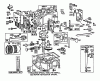Toro 57300 (8-32) - 8-32 Front Engine Rider, 1985 (5000001-5999999) Ersatzteile ENGINE BRIGGS & STRATTON MODEL 191707-5816-01 (MODEL 57300)