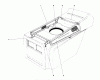 Toro 57300 (8-32) - 8-32 Front Engine Rider, 1985 (5000001-5999999) Ersatzteile HOOD DUCT ASSEMBLY