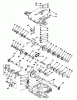 Toro 57300 (8-32) - 8-32 Front Engine Rider, 1985 (5000001-5999999) Ersatzteile PEERLESS TRANSAXLE MODEL 801D