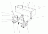 Toro 57300 (8-32) - 8-32 Front Engine Rider, 1985 (5000001-5999999) Ersatzteile WEIGHT BOX ASSEMBLY MODEL NO. 59138 (OPTIONAL)