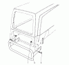 Toro 57305 - 32" Lawn Tractor, 1978 (8000001-8999999) Ersatzteile EASY-EMPTY GRASS CATCHER MODEL 59111 #2