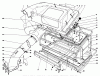 Toro 57305 - 32" Lawn Tractor, 1978 (8000001-8999999) Ersatzteile EASY FILL GRASS CATCHER MODEL 59120 #1