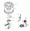 Toro 57305 - 32" Lawn Tractor, 1978 (8000001-8999999) Ersatzteile MAGNETO NO. 610842