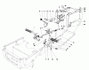 Toro 57356 (11-42) - 11-42 Lawn Tractor, 1979 (9000001-9999999) Ersatzteile BRAKE & CLUTCH PEDAL ASSEMBLY