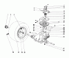 Toro 57356 (11-42) - 11-42 Lawn Tractor, 1979 (9000001-9999999) Ersatzteile TRANSAXLE & CLUTCH ASSEMBLY