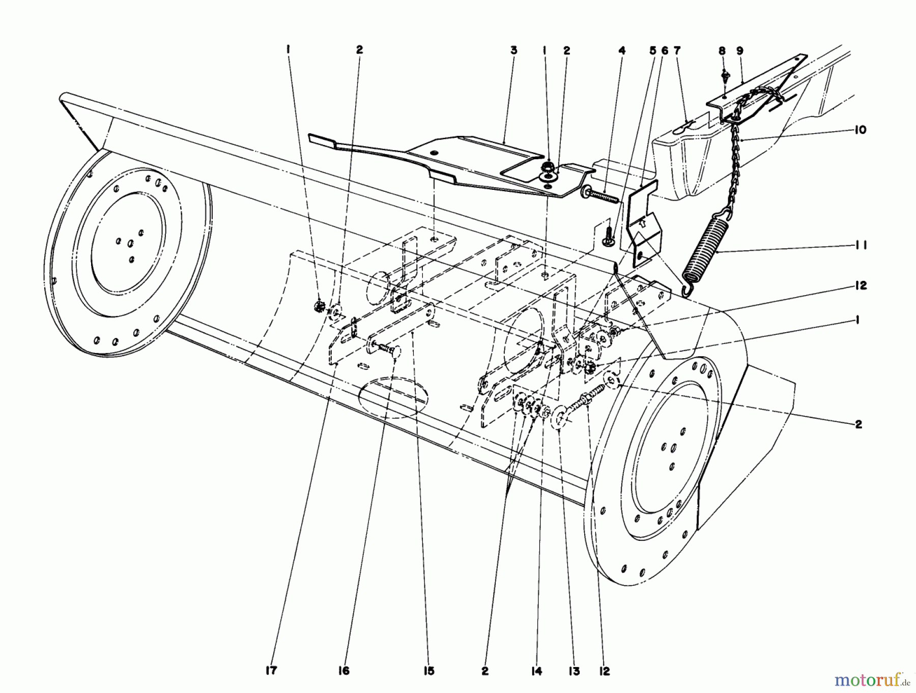 Toro Neu Mowers, Lawn & Garden Tractor Seite 1 57356 (11-42) - Toro 11-42 Lawn Tractor, 1980 (0000001-0999999) 36