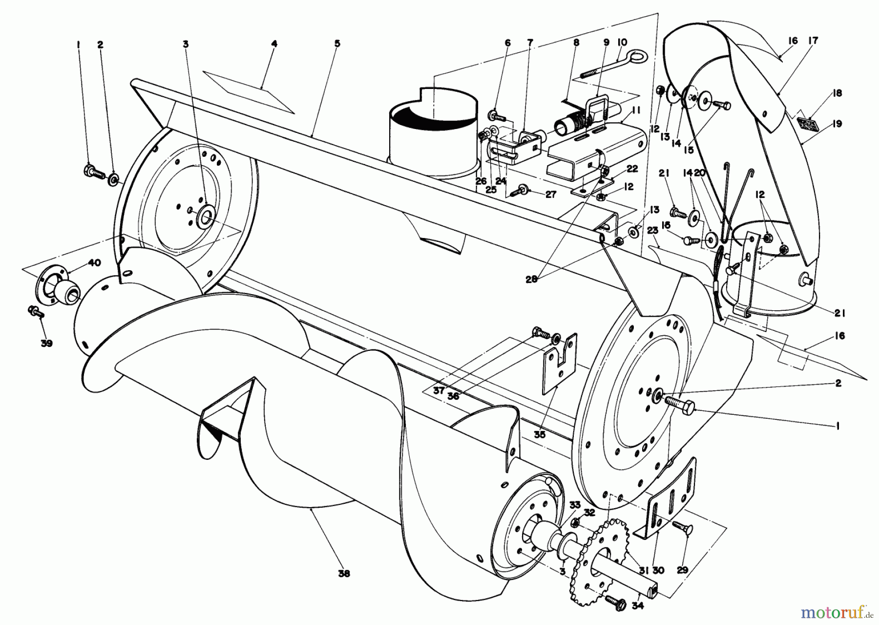  Toro Neu Mowers, Lawn & Garden Tractor Seite 1 57356 (11-42) - Toro 11-42 Lawn Tractor, 1980 (0000001-0999999) 36