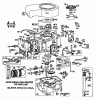 Toro 57356 (11-42) - 11-42 Lawn Tractor, 1980 (0000001-0999999) Ersatzteile ENGINE BRIGGS & STRATTON MODEL 252707-0177-01 #1