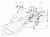 Toro 57356 (11-42) - 11-42 Lawn Tractor, 1980 (0000001-0999999) Ersatzteile SHIFT & CLUTCH ASSEMBLY