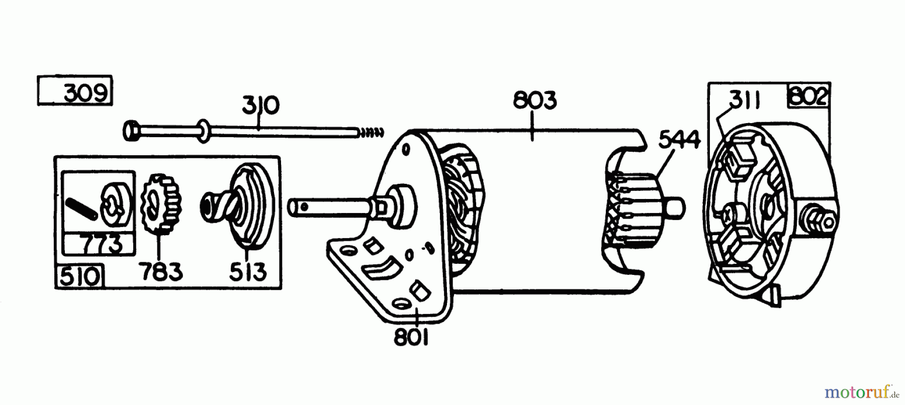  Toro Neu Mowers, Lawn & Garden Tractor Seite 1 57356 (11-42) - Toro 11-42 Lawn Tractor, 1981 (1000001-1999999) BRIGGS AND STRATTON MODEL 252707-0223-01, BRIGGS & STRATTON 252707-0177-01