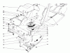 Toro 57356 (11-42) - 11-42 Lawn Tractor, 1981 (1000001-1999999) Ersatzteile CLUTCH & ACTUATOR ASSEMBLY