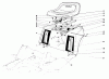 Toro 57356 (11-42) - 11-42 Lawn Tractor, 1981 (1000001-1999999) Ersatzteile REAR BODY & SEAT ASSEMBLY
