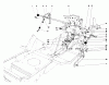 Toro 57356 (11-42) - 11-42 Lawn Tractor, 1981 (1000001-1999999) Ersatzteile SHIFT & CLUTCH ASSEMBLY