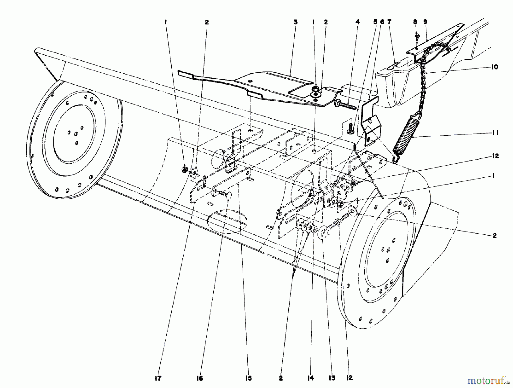 Toro Neu Mowers, Lawn & Garden Tractor Seite 1 57356 (11-42) - Toro 11-42 Lawn Tractor, 1982 (2000001-2999999) 36