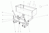Toro 57356 (11-42) - 11-42 Lawn Tractor, 1982 (2000001-2999999) Ersatzteile 36" SNOWTHROWER WEIGHT BOX ASSEMBLY MODEL 59138