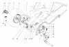 Toro 57356 (11-42) - 11-42 Lawn Tractor, 1982 (2000001-2999999) Ersatzteile FRONT AXLE ASSEMBLY